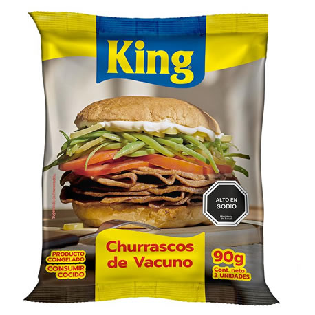 Churrasco Vacuno King 39 x 90 grs.